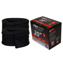Reliable DURATREAD 20x1.95/2.125 replacement inner tube, strong butyl rubber and Schrader valve for bikes and e-bikes