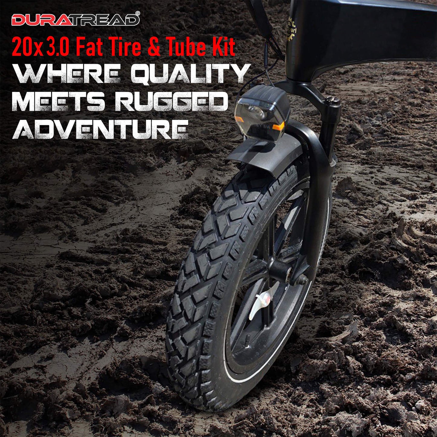 DURATREAD 20x3 Fat Tire with Reflective Sidewall