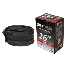 DURATREAD 26x2.1/2.4 heavy-duty butyl rubber inner tube with Schrader valve, durable replacement tube for bikes,MTB ,and e-bikes