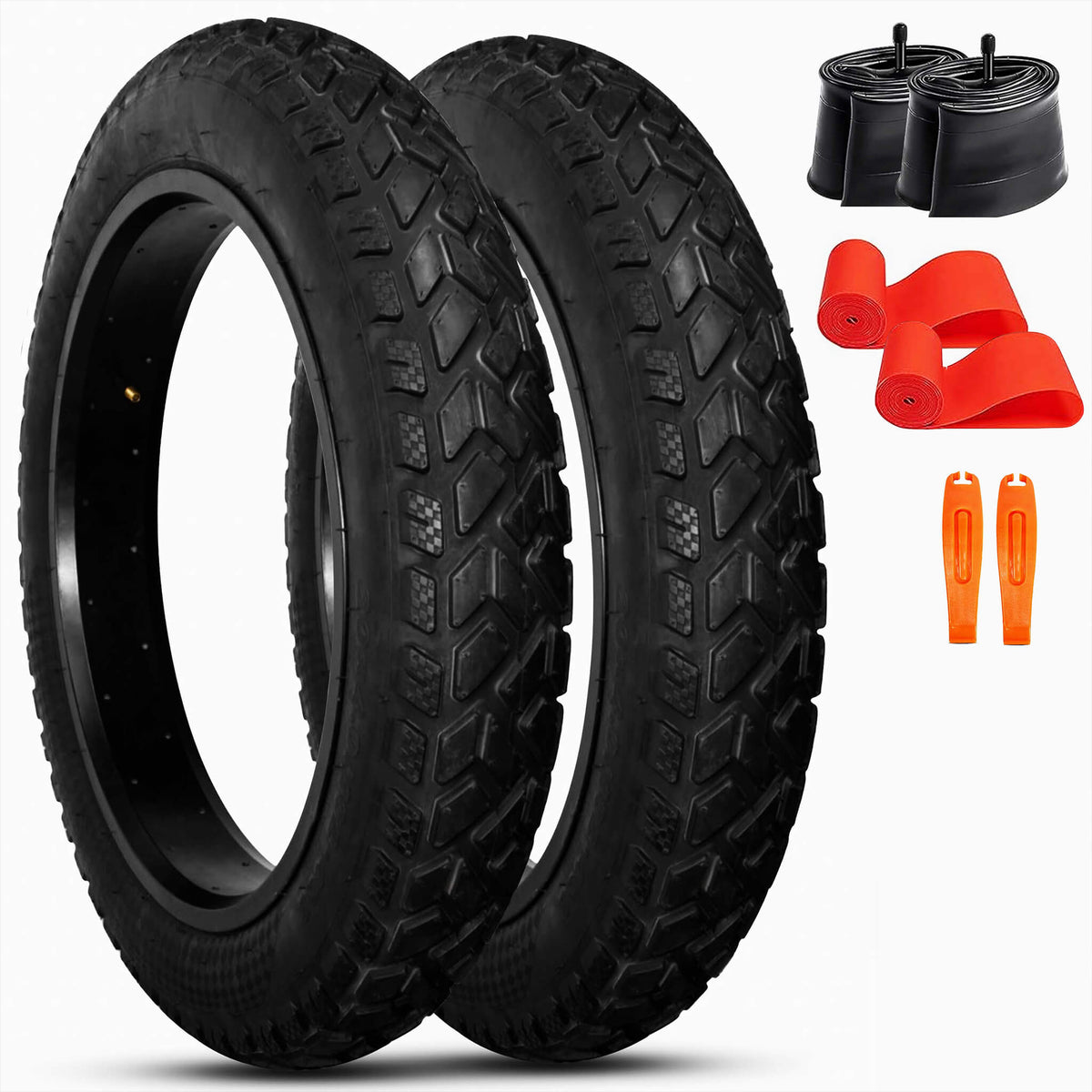 DURATREAD 26x4 heavy-duty fat bike tire for e-bikes and fat bikes, all-terrain and puncture resistant.
